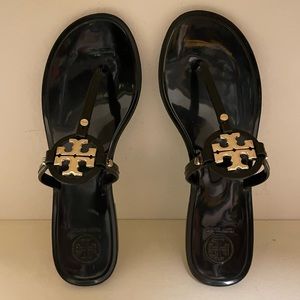 Tori Burch MINI MILLER JELLY THONG SANDAL- size 7